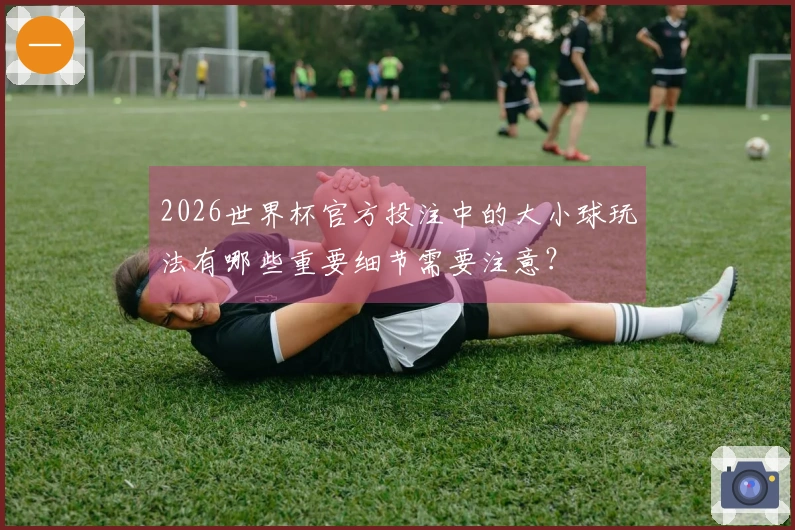 2026世界杯官方投注中的大小球玩法有哪些重要细节需要注意？
