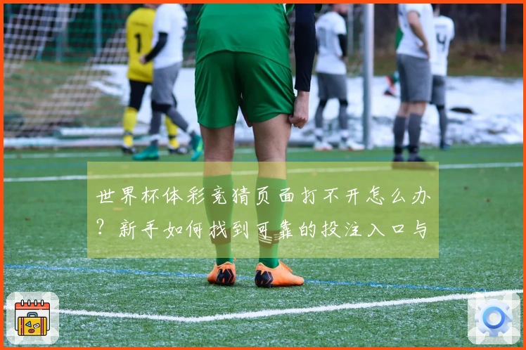 世界杯体彩竞猜页面打不开怎么办？新手如何找到可靠的投注入口与赔率信息